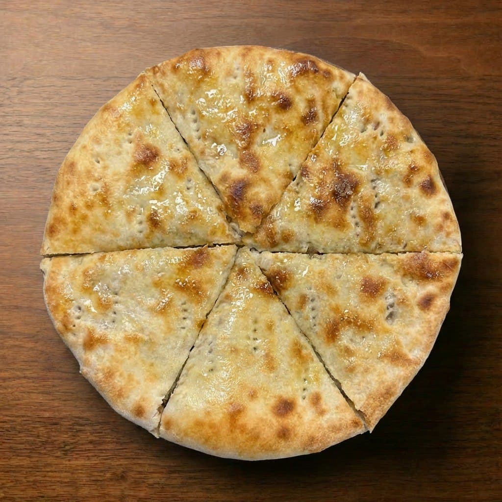 Lobiani (bean-filled bread) — Restaurant Oda, Bečići