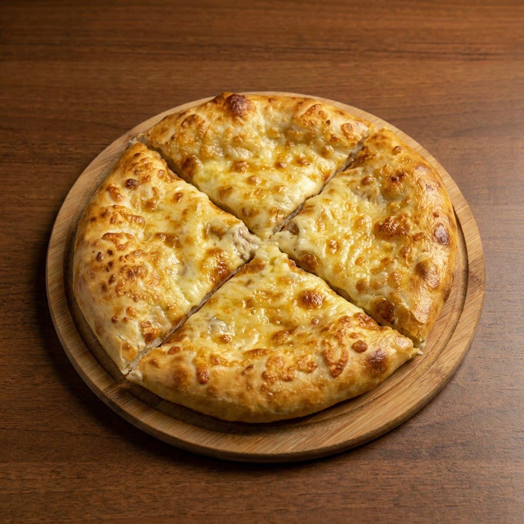 Kubdari (Svan meat bread) — Restaurant Oda, Bečići