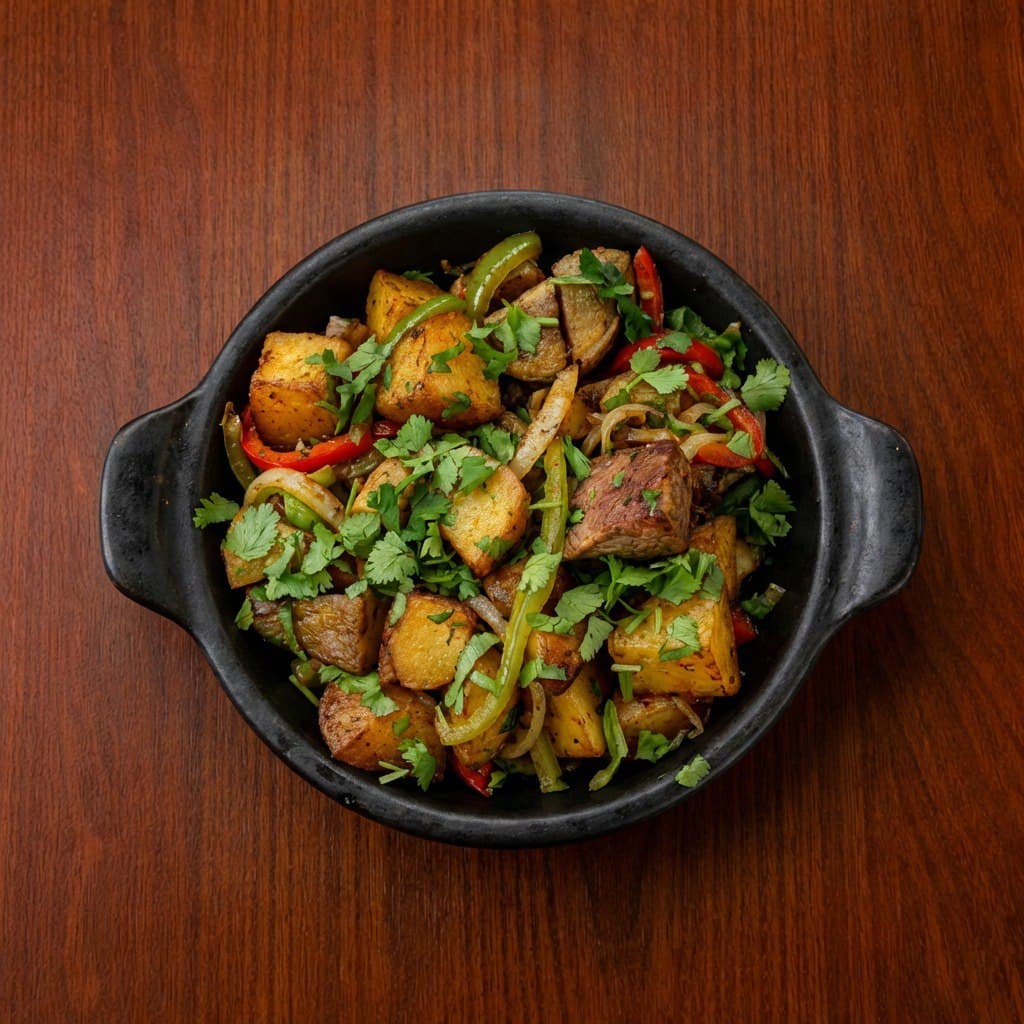 Ojakhuri with lamb — Restaurant Oda, Bečići